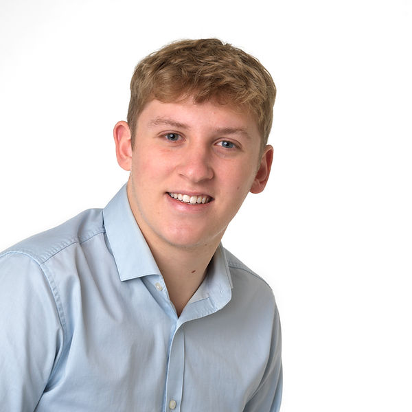 Toon Meyen, medewerker in het kantoor in Bocholt